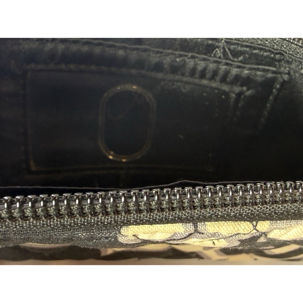 Vera Bradley Night and Day Quilted Zip Around Accordion Wallet 7.5" x 4.5" - Picture 7 of 10